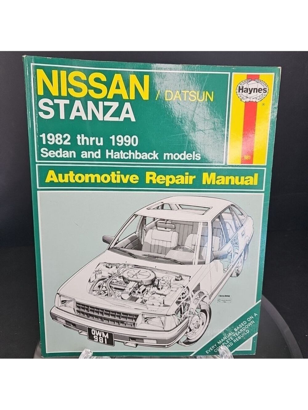 Haynes (981) Nissan/Datsun Stanza 1982 thru 1990 Automotive Repair Manual